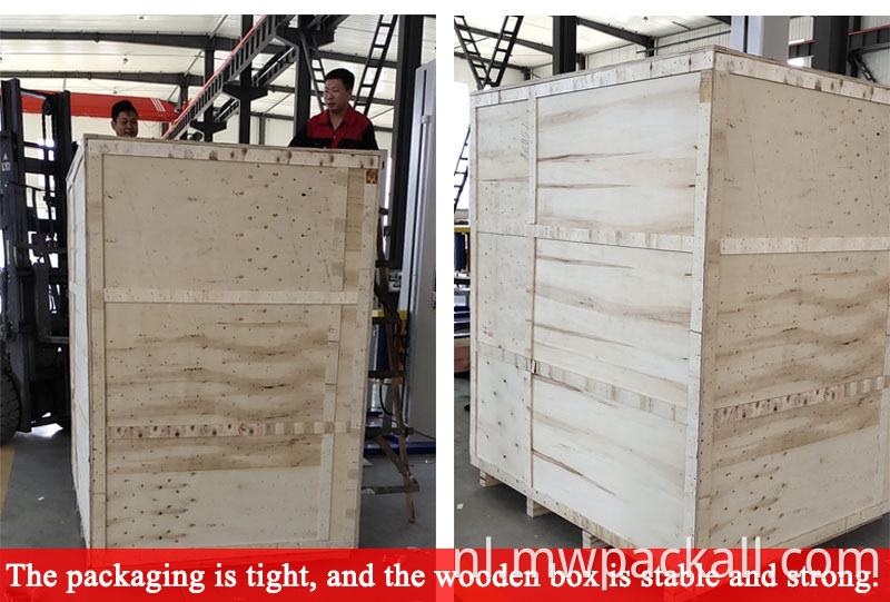 volautomatische palletomsnoeringsmachine verticale zijafdichtingsband verpakkingsmachine